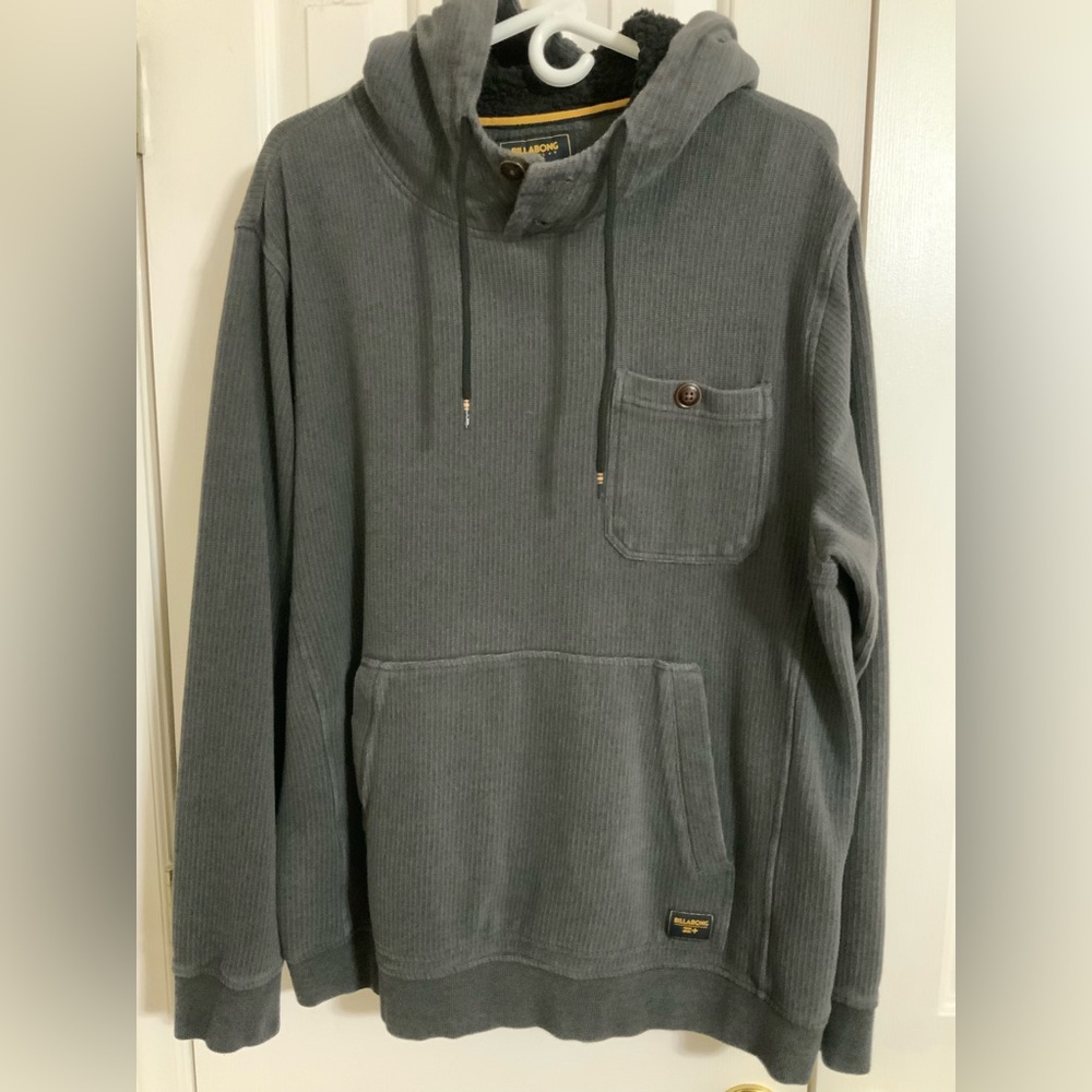 Billabong Surfplus hoodie, size XXL, color Charcoal.